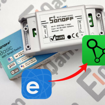 Sonoff BASIC zmiana firmware na SUPLA